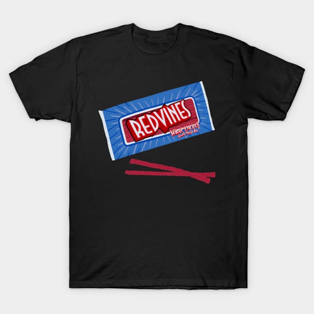 Want some delicious Redvines? T-Shirt by LillyRose101